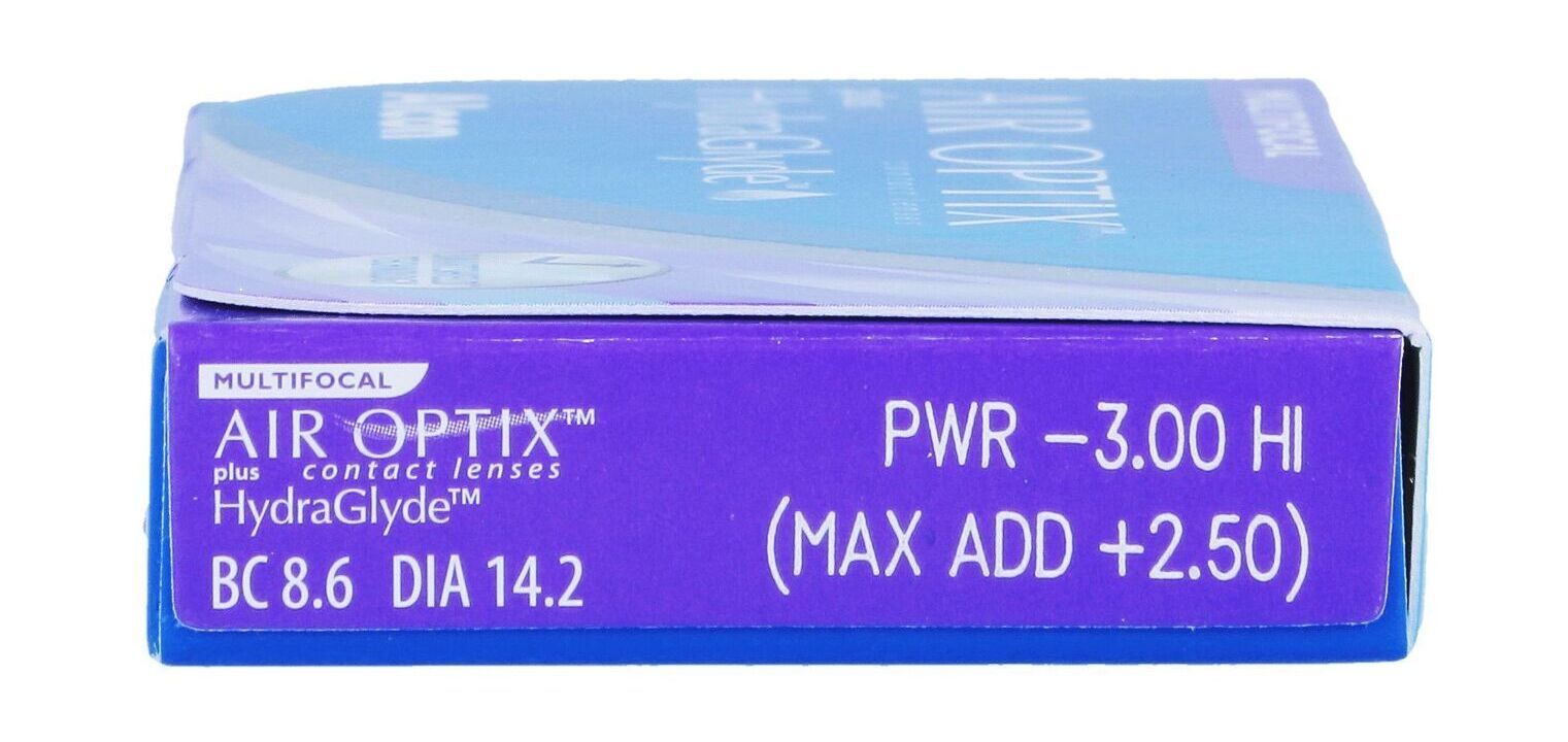 Contact lenses Air Optix AIR OPTIX HydraGlyde multi