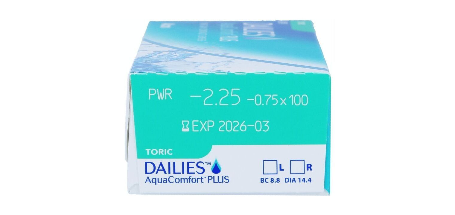 Contact lenses Dailies Dailies AquaComfort Plus Toric