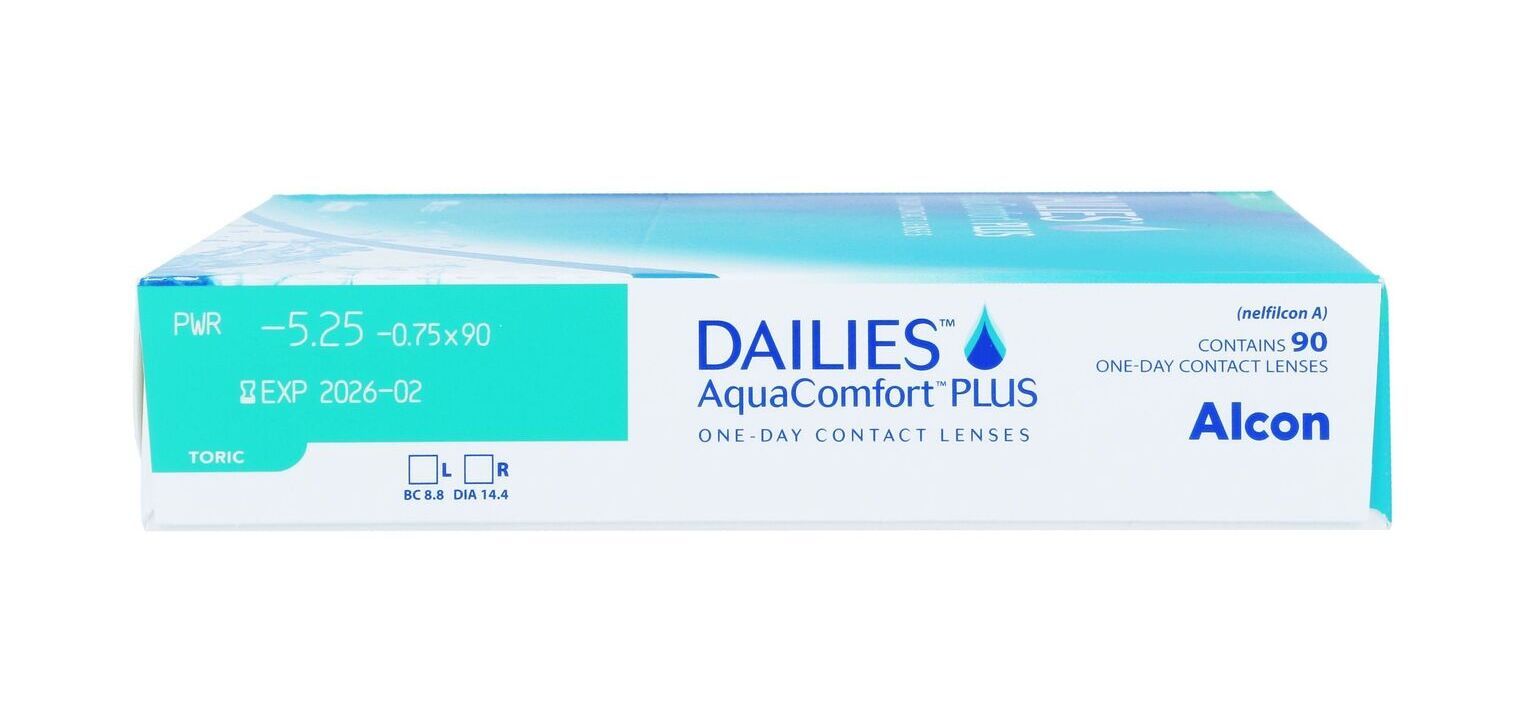 Contact lenses Dailies Dailies AquaComfort Plus Toric