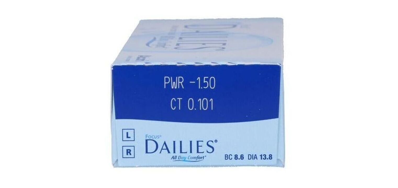 Lentilles de contact Dailies Dailies All Day Comfort