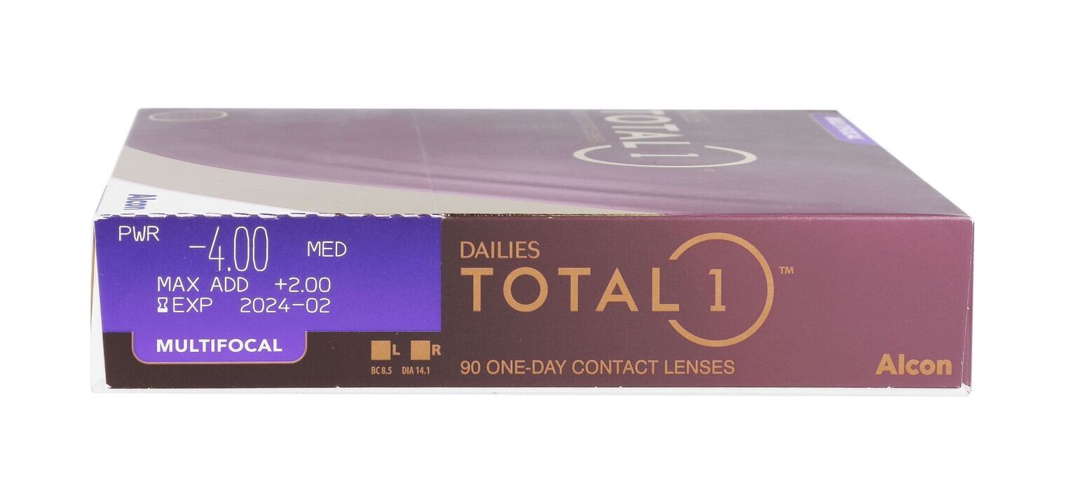 Lentilles de contact Dailies Dailies Total 1 Multifocal