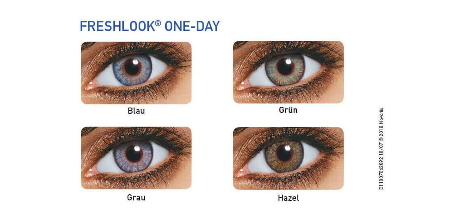 Lentilles de contact Alcon Freshlook 1-Day ColorBlends McOptic