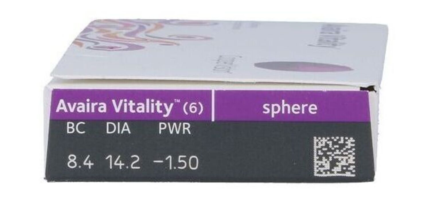 Avaira Vitality - Pack of 6 - Monthly Contact lenses