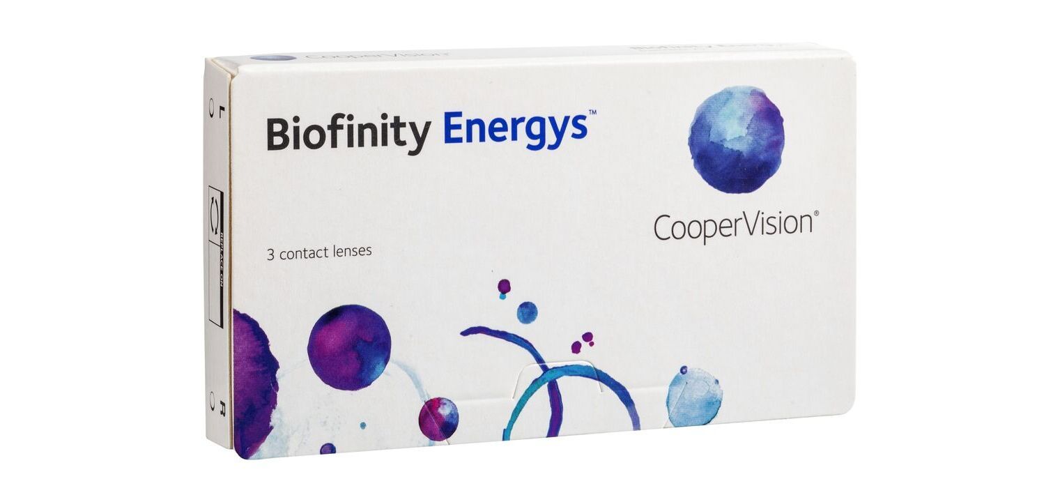 Biofinity Energys - Boîte de 3 - Lentilles Mensuelle