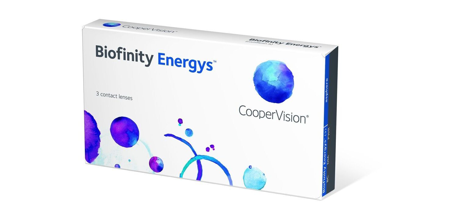 Biofinity Energys - Boîte de 3 - Lentilles Mensuelle