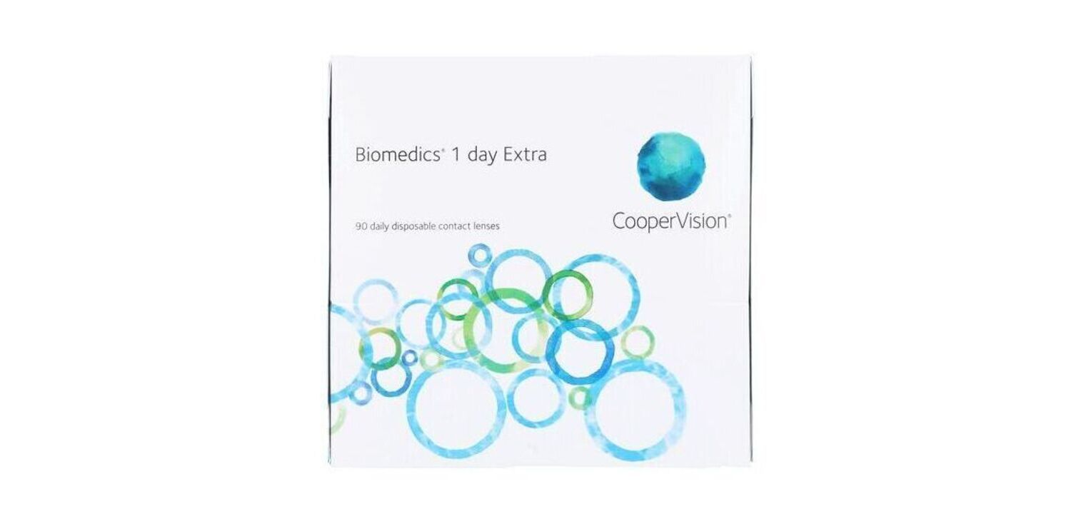 Biomedics 1 Day Extra - Boîte de 90 - Lentilles Journalière