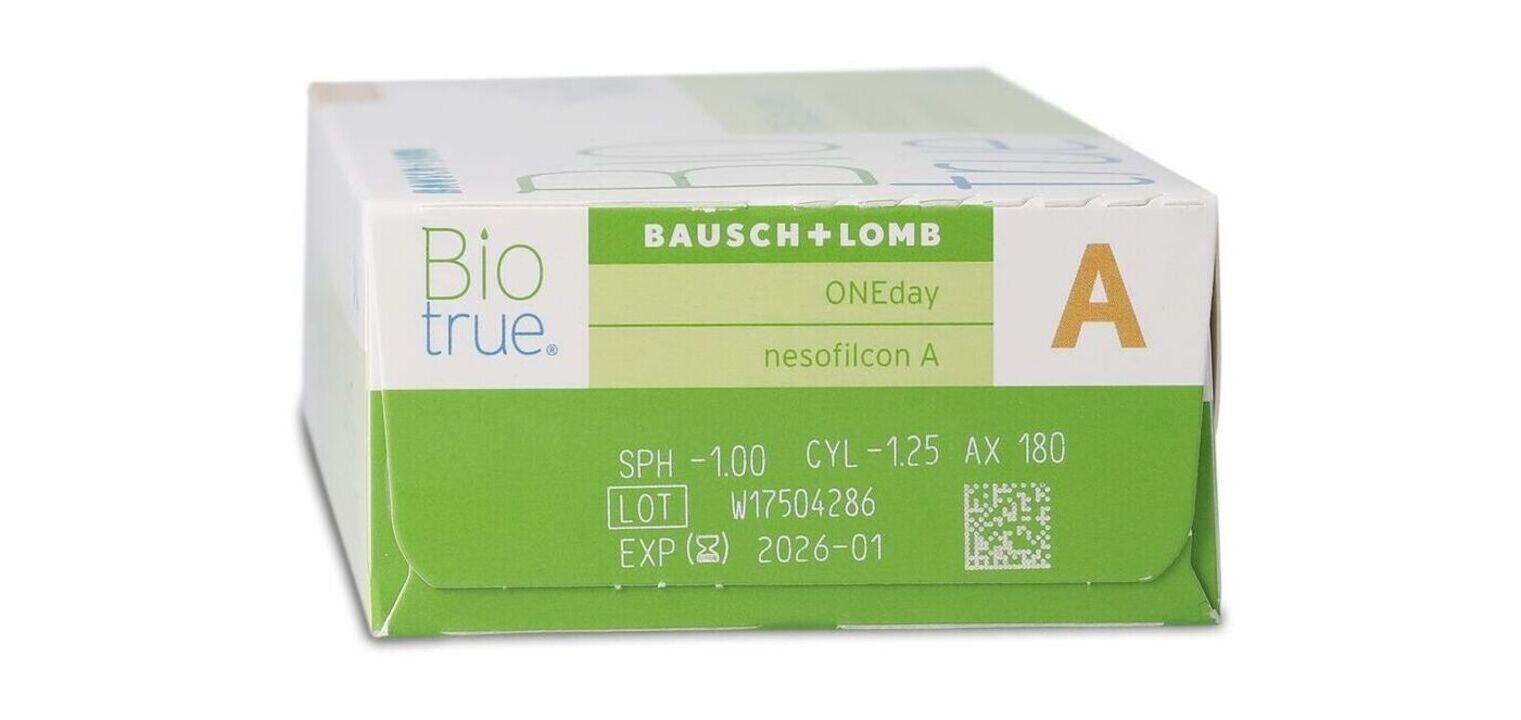 Biotrue ONEday Astigmatism Kontaktlinsen Biotrue