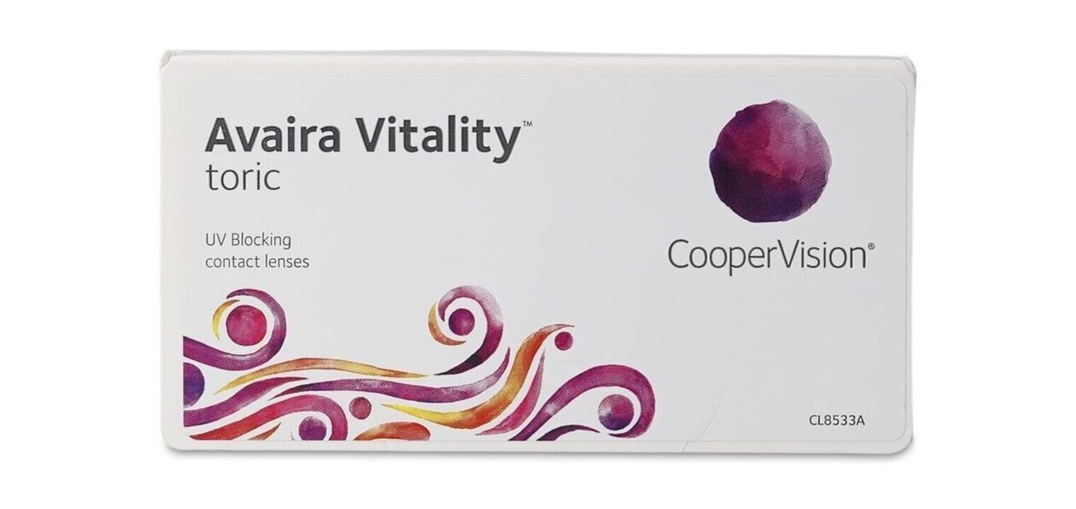 Avaira Vitality Toric - 3er Schachtel - Monatslinsen