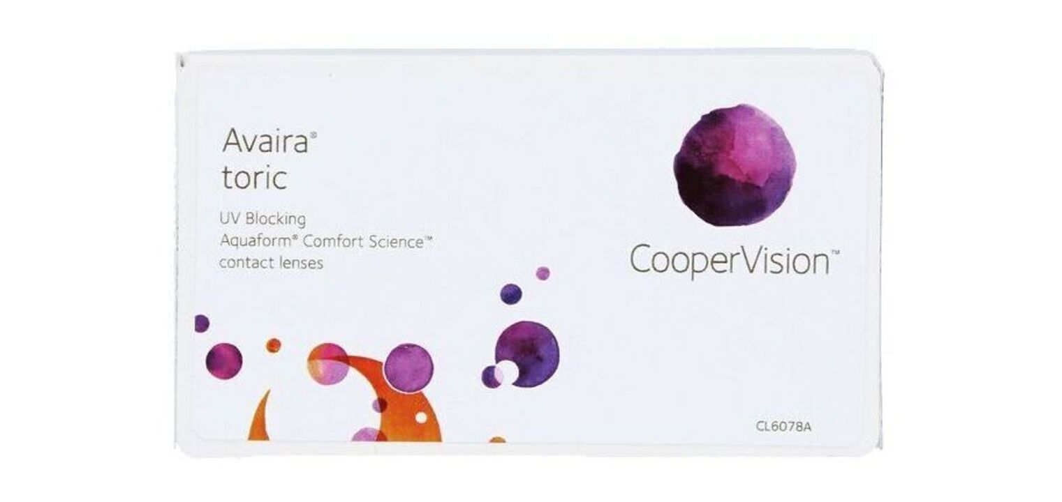 Avaira Vitality Toric - Pack of 6 - Monthly Contact lenses