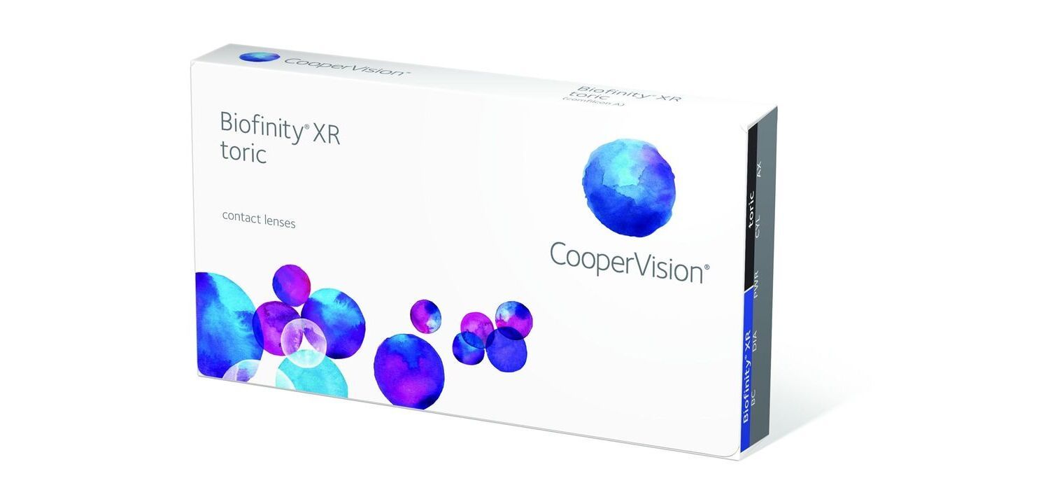 Biofinity Toric XR - Boîte de 6 - Lentilles Mensuelle