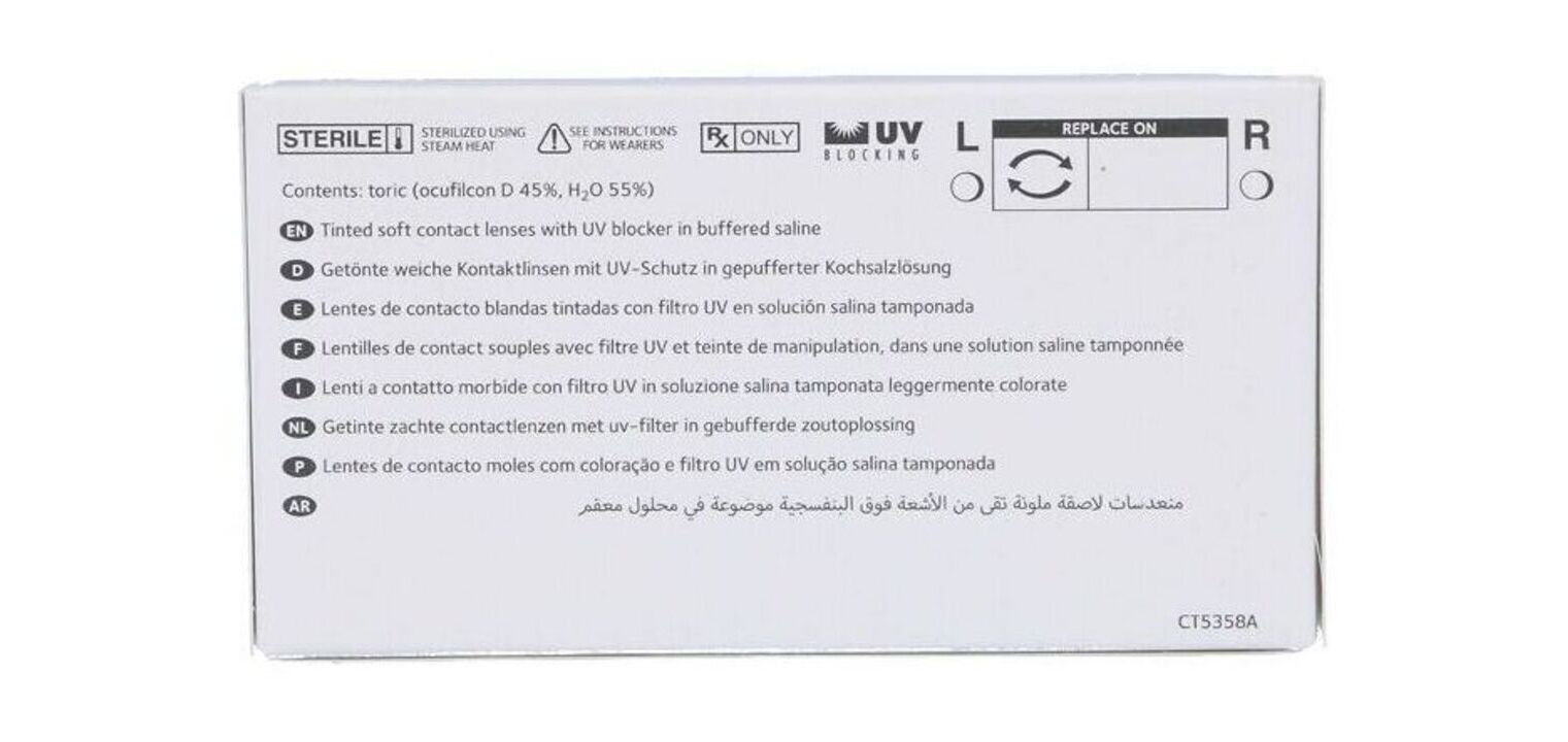 Contact lenses Biomedics Biomedics toric