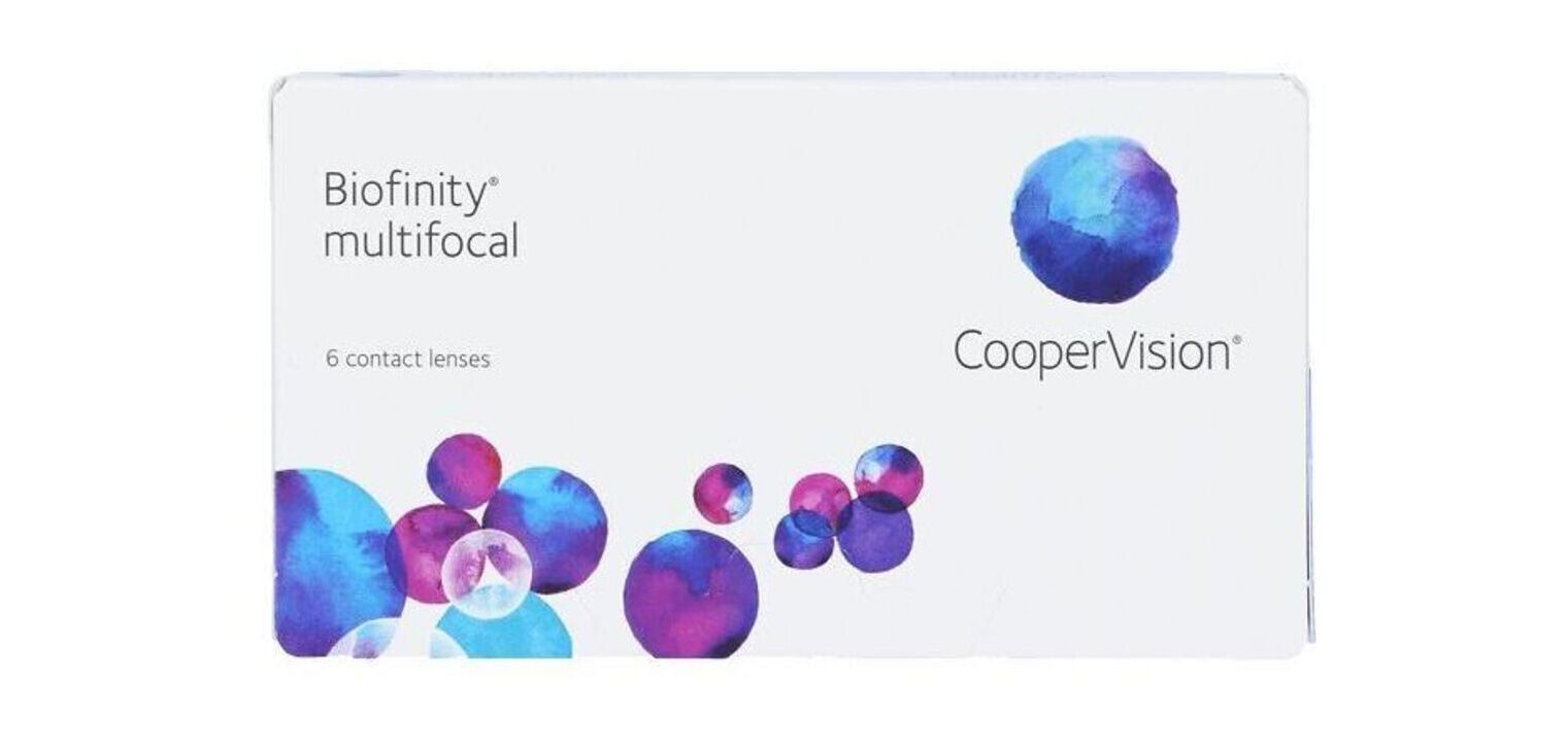 Biofinity Multifocal N - Boîte de 6 - Lentilles Mensuelle