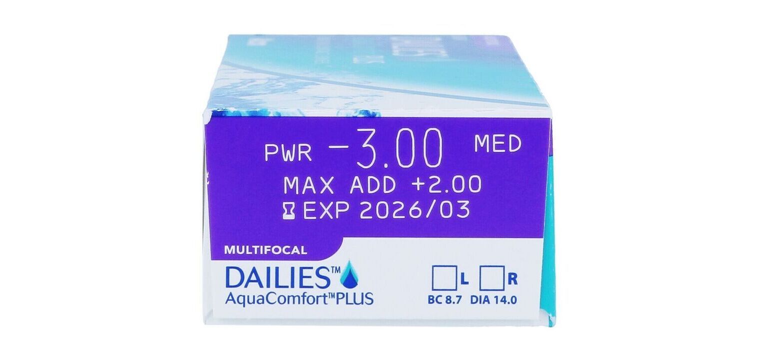 Lentilles de contact Dailies Dailies AquaComfort Plus Multifocal