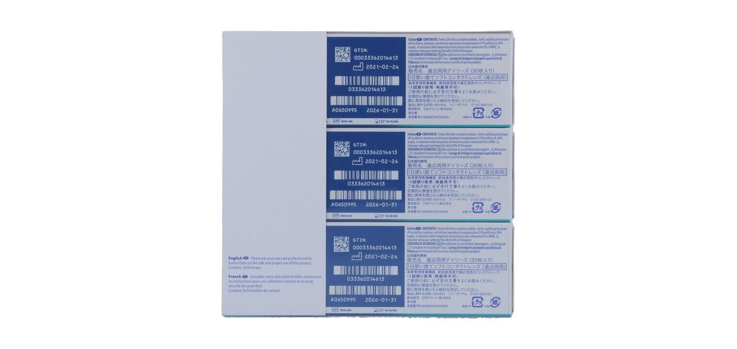 Dailies AquaComfort Plus Multifocal - 90er Schachtel - Tageslinsen