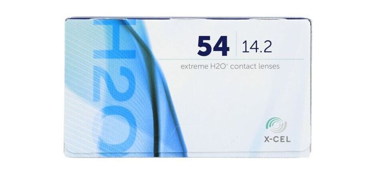 extreme H2O 54% - Boîte de 6 - Lentilles Mensuelle