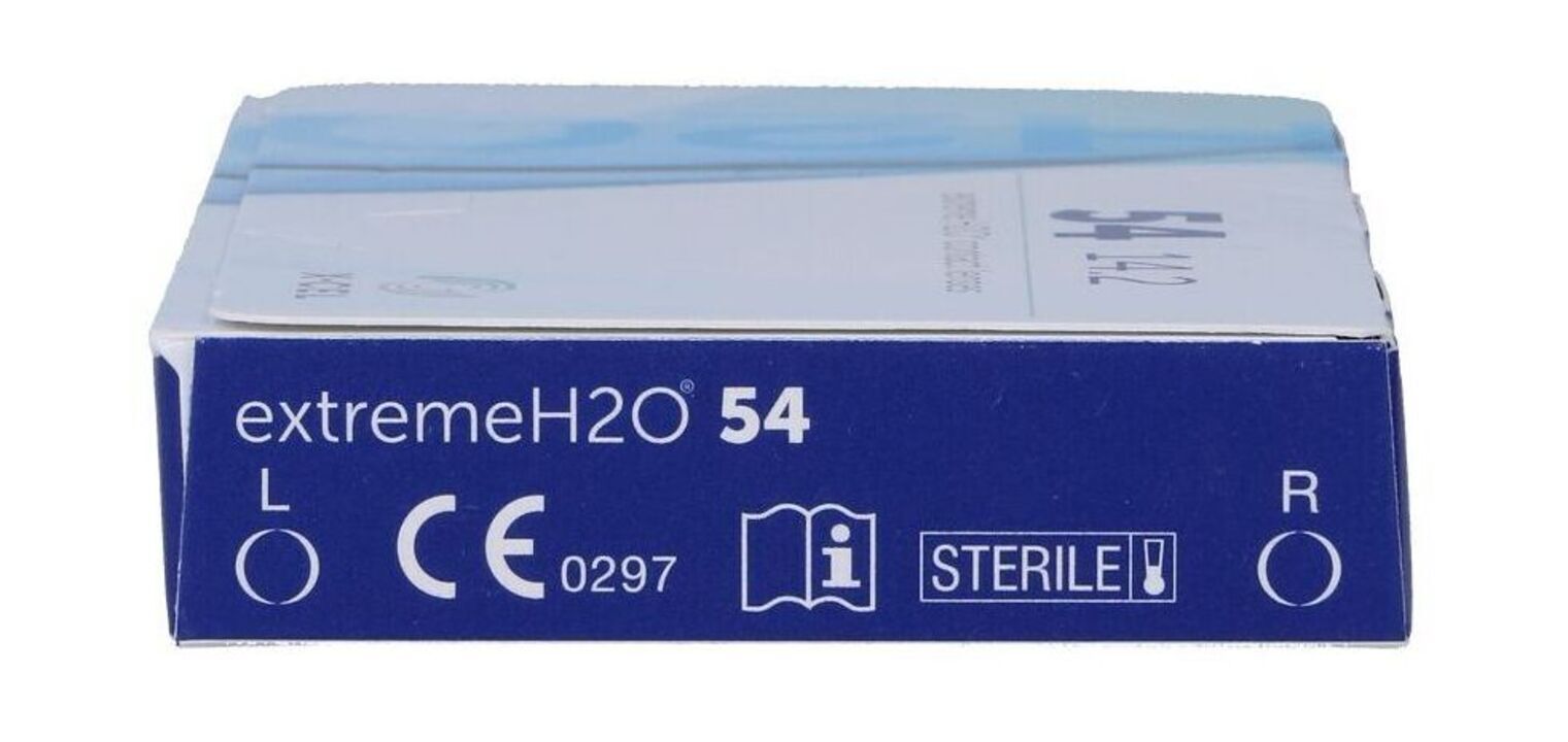 extreme H2O 54% - Boîte de 6 - Lentilles Mensuelle
