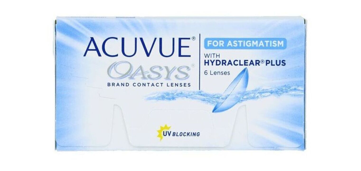 Acuvue Oasys for Astigmatism Kontaktlinsen Acuvue Linsenmax