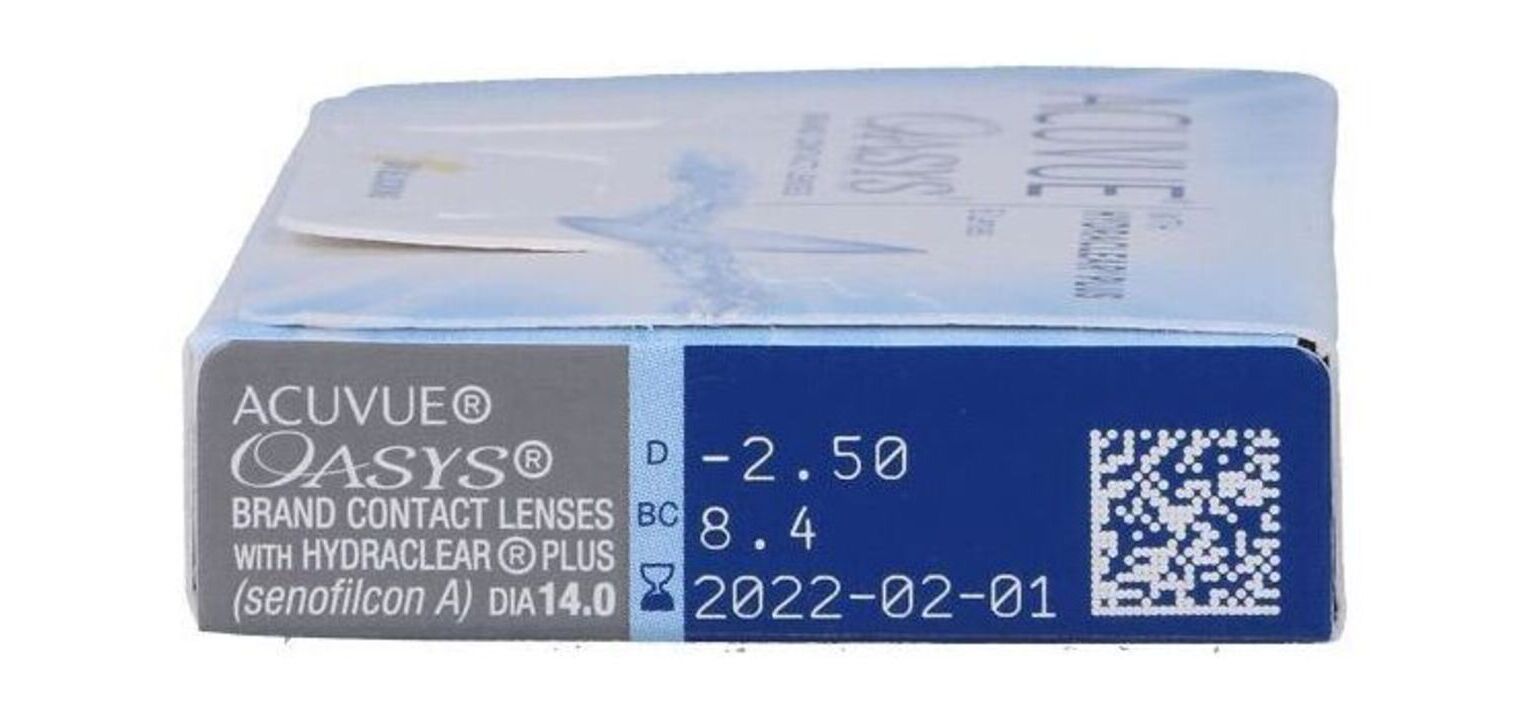 Acuvue Oasys With Hydraclear Plus Kontaktlinsen Acuvue