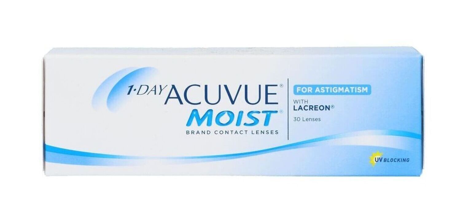 Lentilles de contact Acuvue 1Day Acuvue Moist For Astigmatism