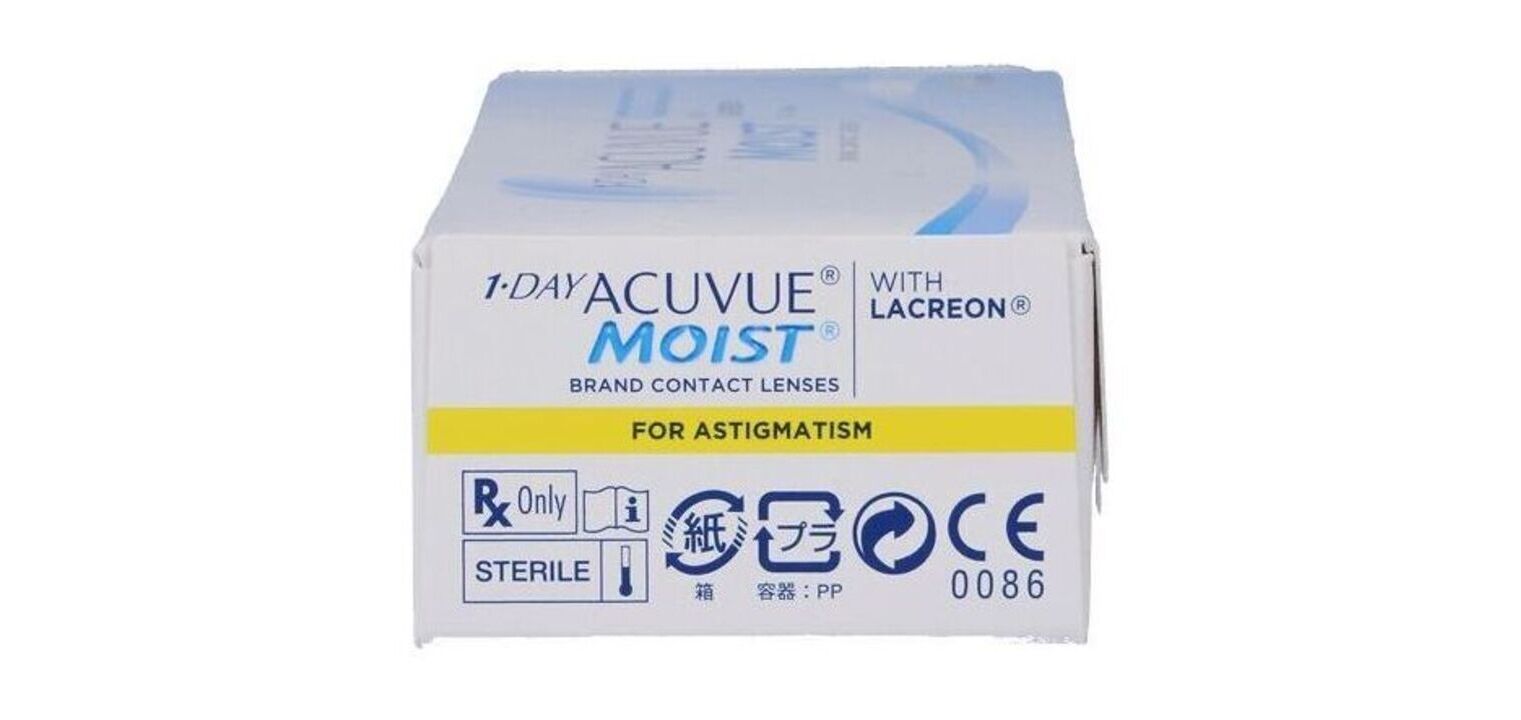 Lentilles de contact Acuvue 1Day Acuvue Moist For Astigmatism