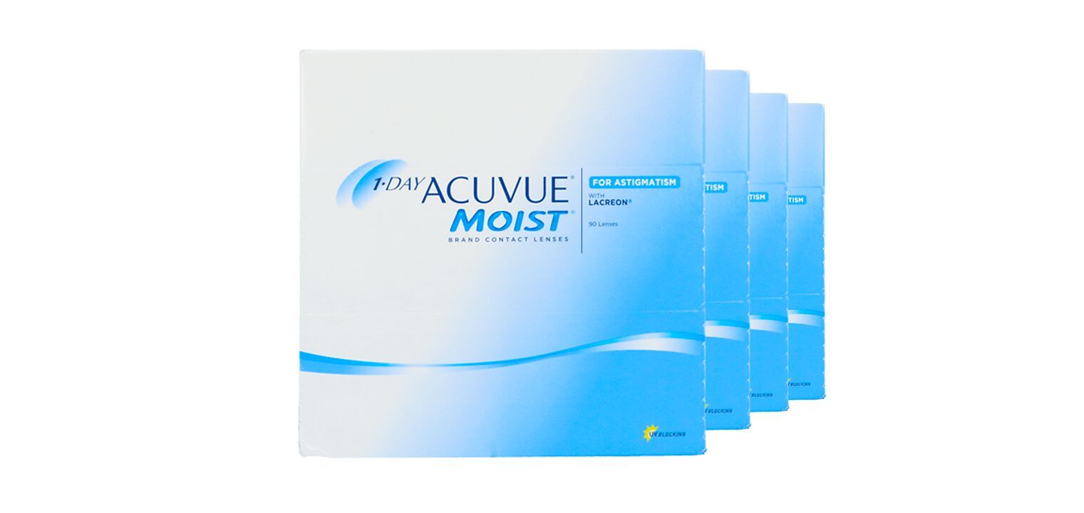 Lentilles de contact Acuvue 1Day Acuvue Moist For Astigmatism Linsenmax