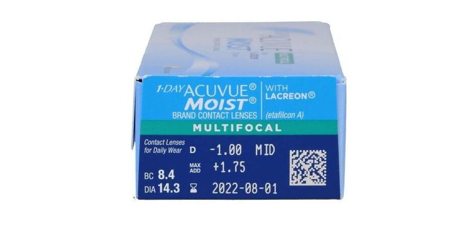 Contact lenses Acuvue 1 Day Acuvue Moist Multifocal