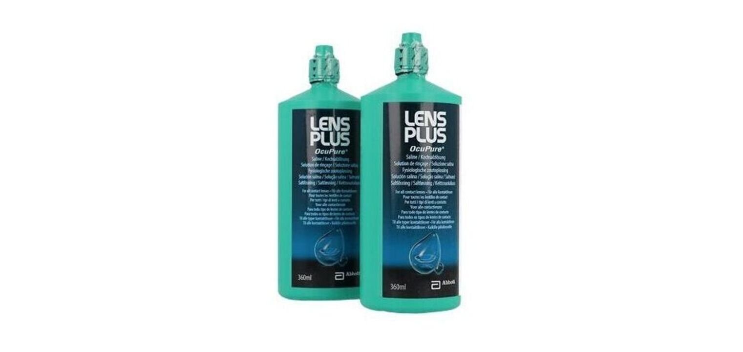 Solutions salines Lens Plus 360 ml