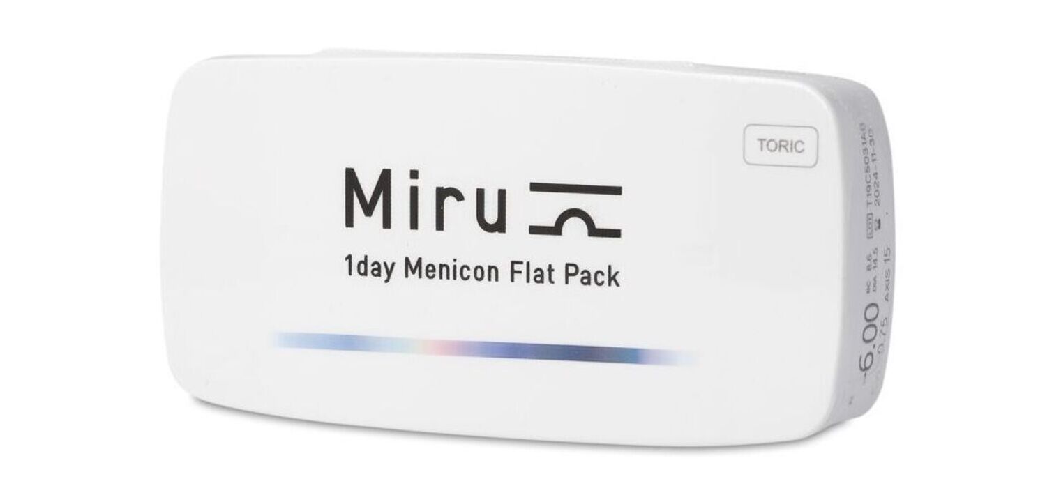 Lentilles de contact Miru Miru 1day Flat Pack Toric Linsenmax