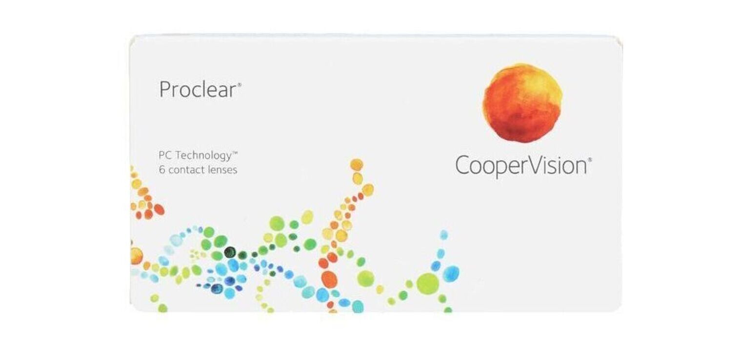 Proclear - Pack of 6 - Monthly Contact lenses