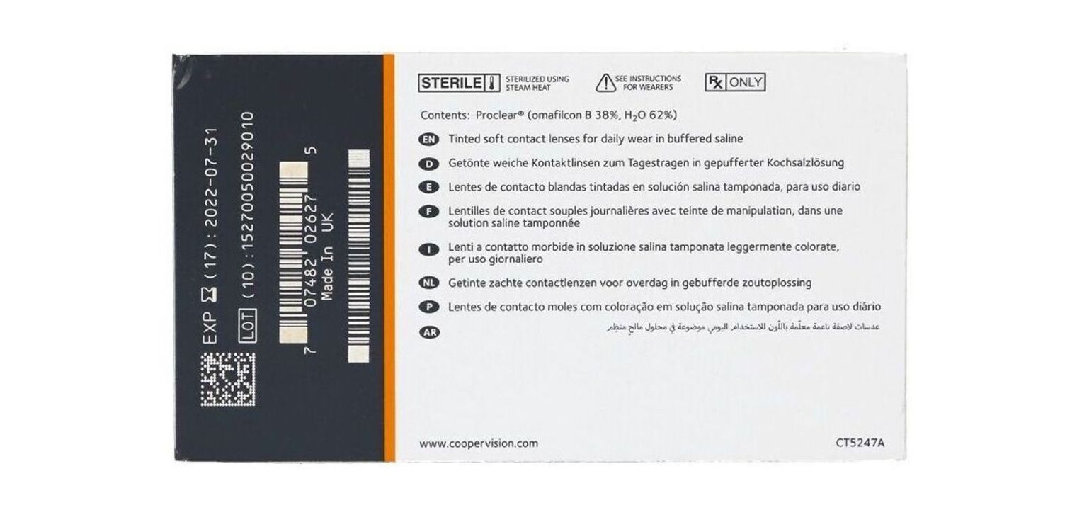 Proclear multifocal D - 6er Schachtel - Monatslinsen