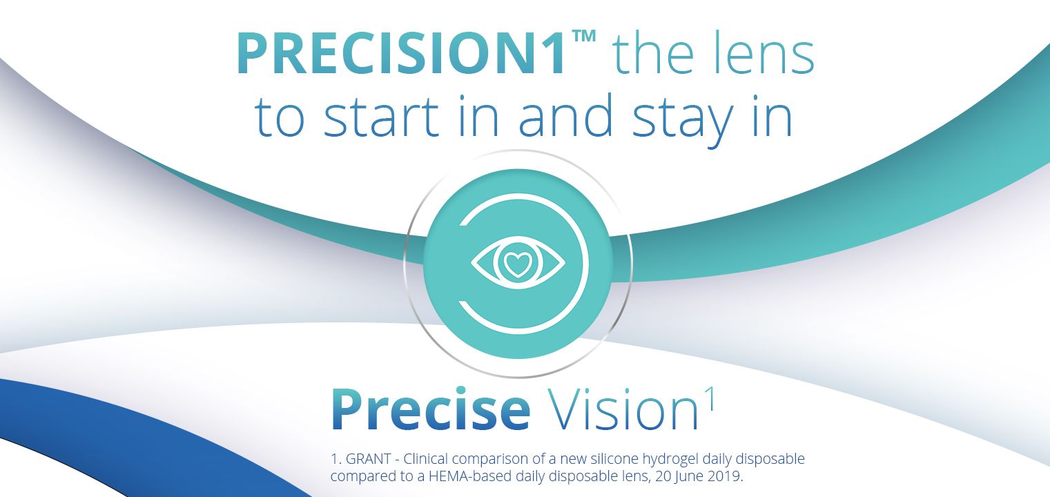 Precision1 - Pack of 90 - Daily Contact lenses