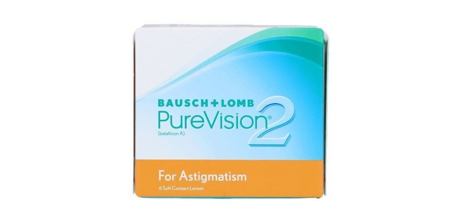 Lentilles de contact PureVision PureVision2 For Astigmatism Linsenmax