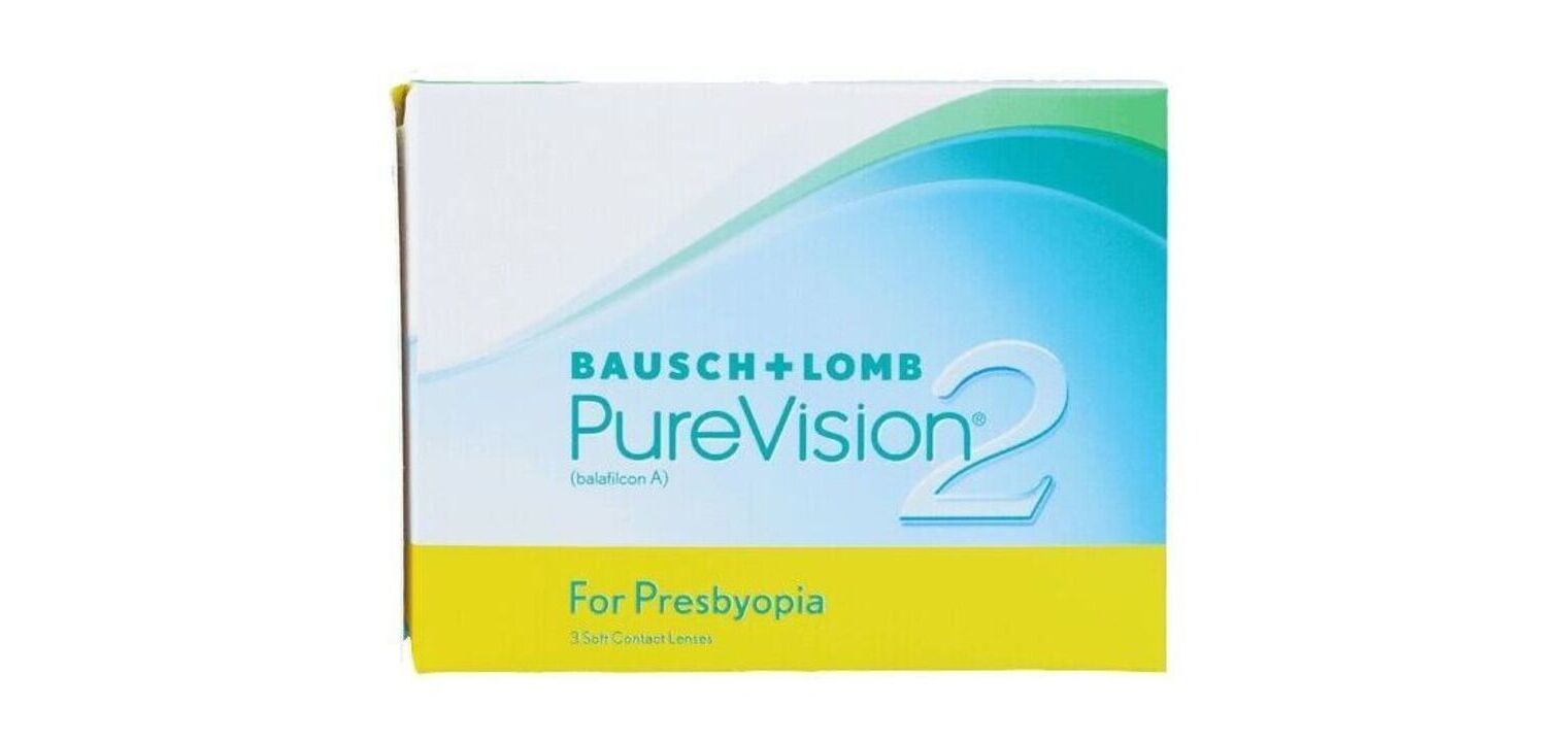 Lentilles de contact PureVision PureVision2 For Presbyopia Linsenmax