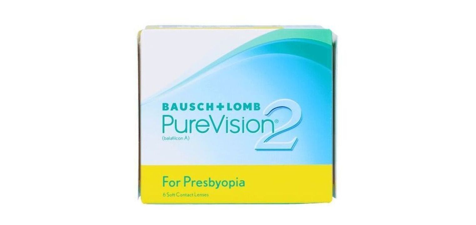 Lentilles de contact PureVision PureVision2 For Presbyopia Linsenmax