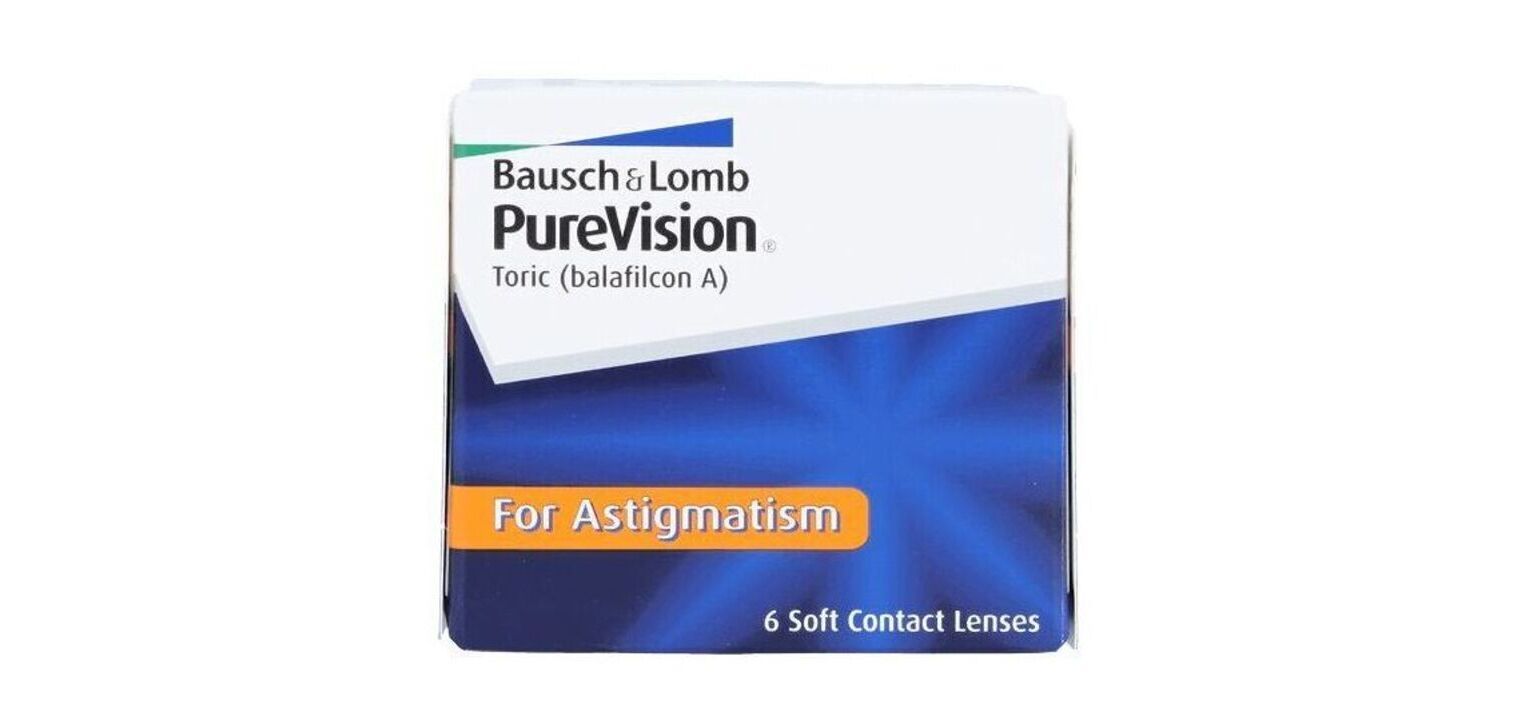 Lentilles de contact PureVision PureVision For Astigmatism Linsenmax
