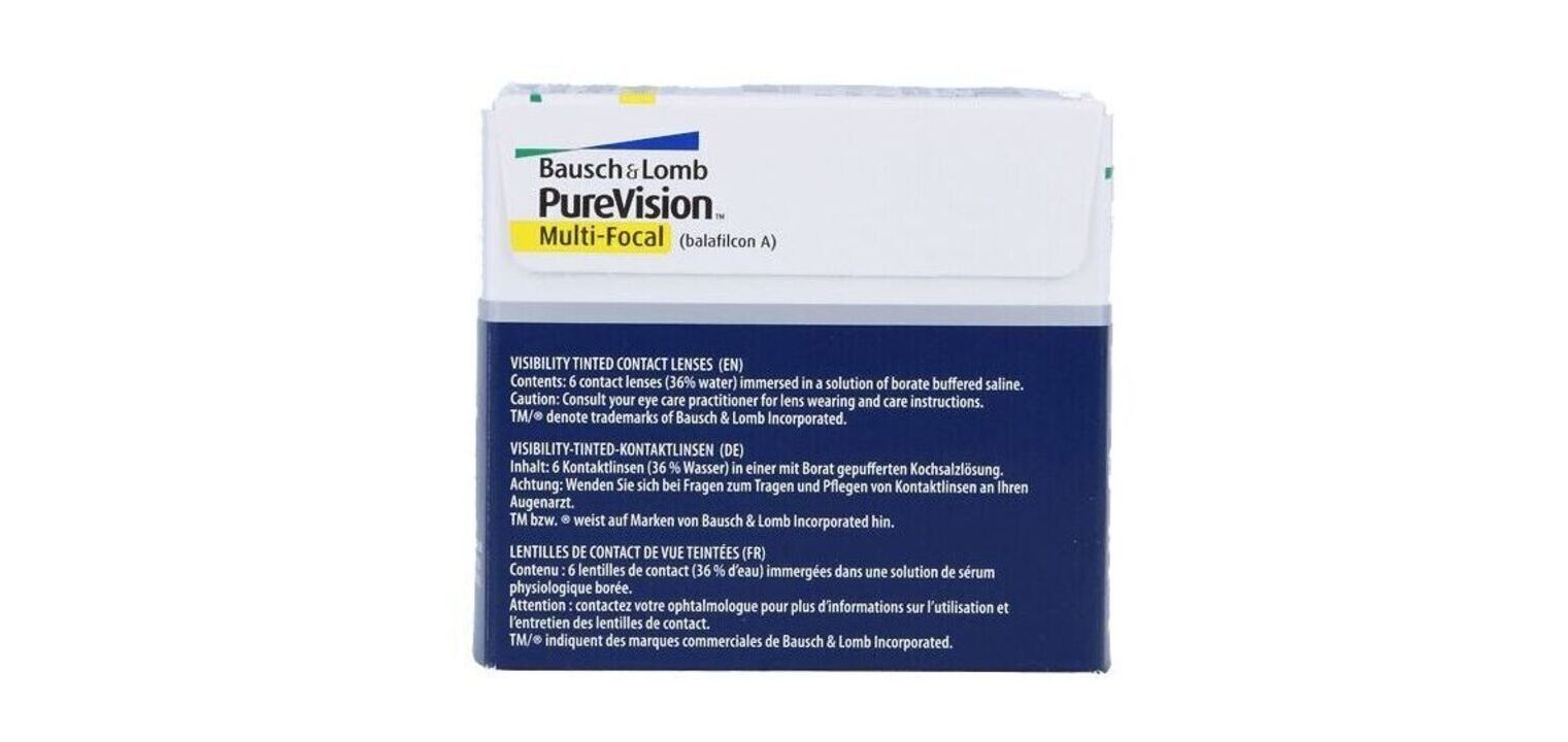 PureVision Multi-Focal - 6er Schachtel - Monatslinsen