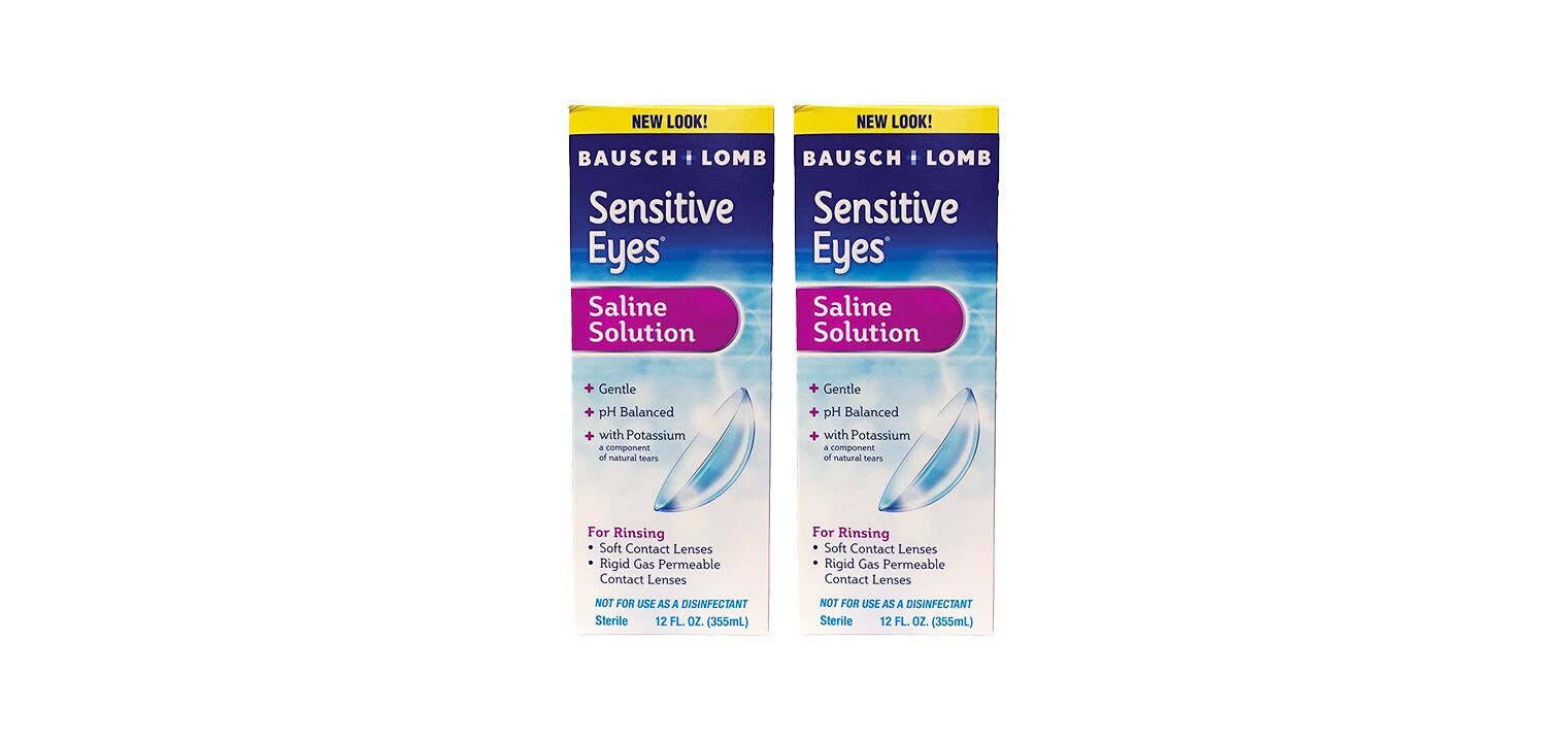 Saline Solutions Sensitive Eyes 355 ml Linsenmax