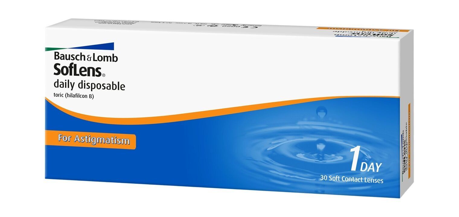 Lentilles de contact Soflens SofLens daily disposable for Astigmatism