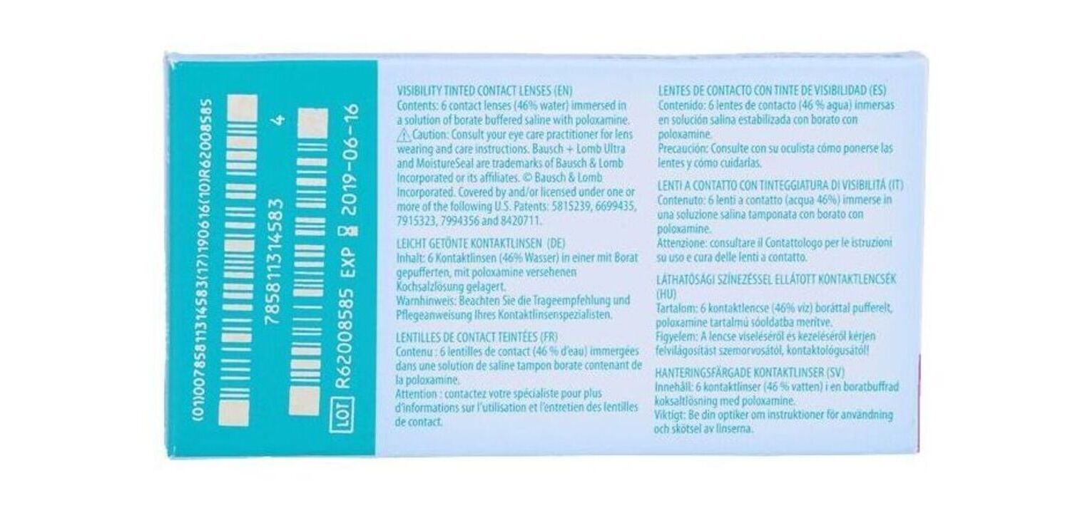 Ultra - Pack of 6 - Monthly Contact lenses