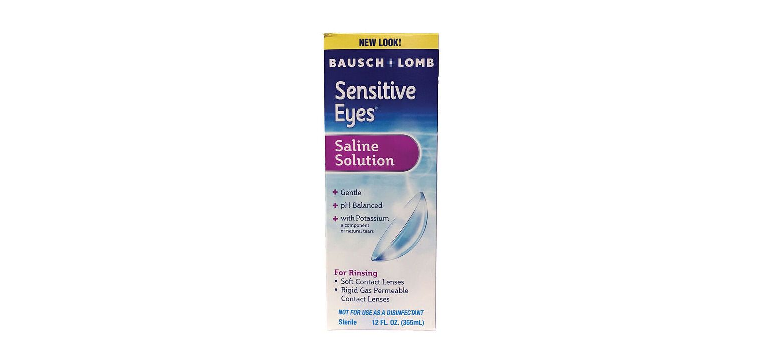 Sensitive Eyes Saline Solution 355 ml Saline