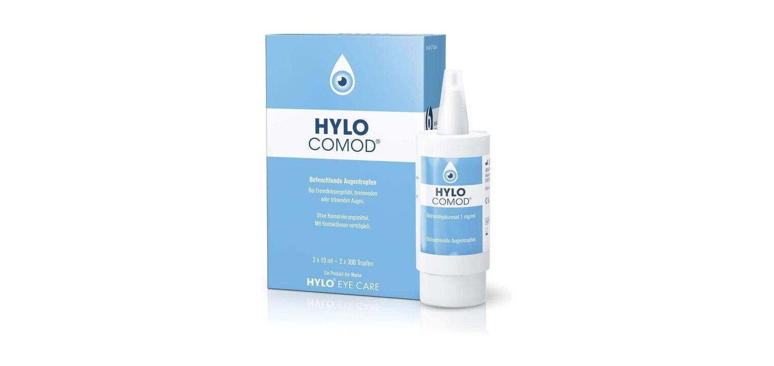 Augenpflege Hylo Eye Care 2x10 ml Linsenmax