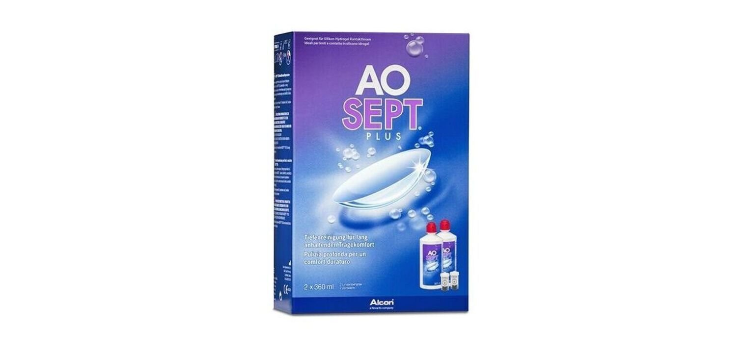 Peroxide system Aosept 2x360 ml