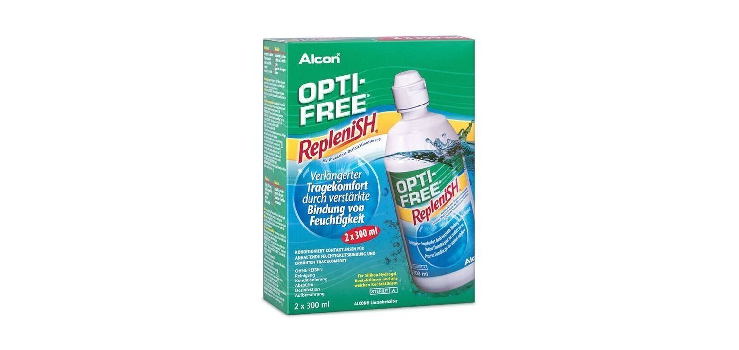 Solutions All-in-One Opti-Free 2x300 ml Linsenmax