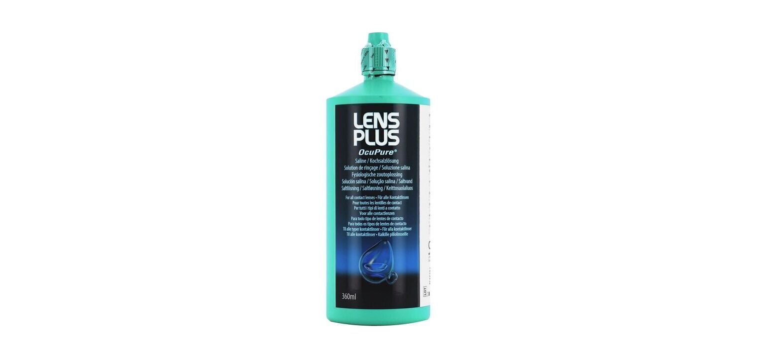 Saline Solutions Lens Plus 360 ml