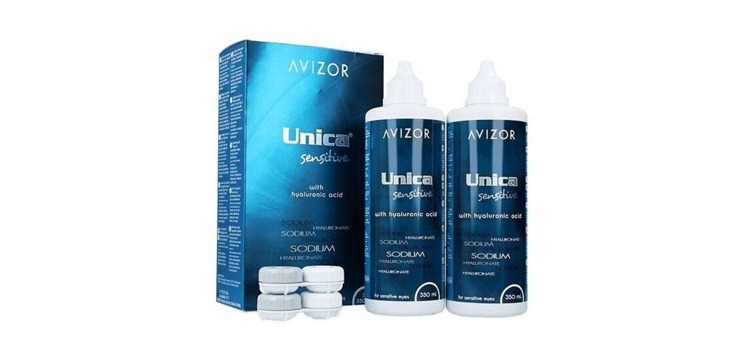 Unica Sensitive 2x350 ml Pflegemittel Weichlinsen
