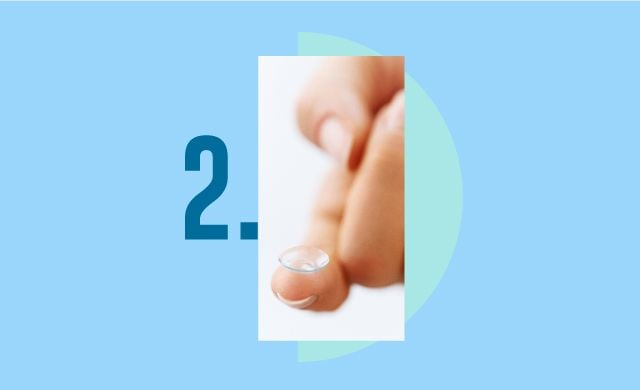 Étape 2 : Préparer des lentilles Étape 2 : Préparer des lentilles